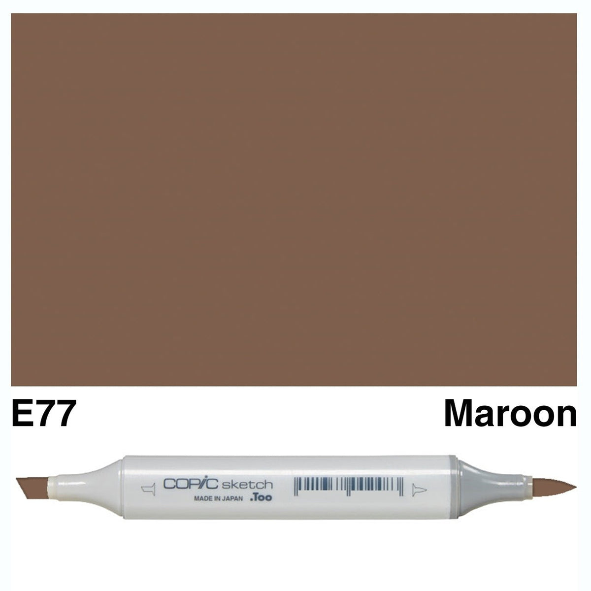 Copic Sketch E77 Maroon - theartshop.com.au