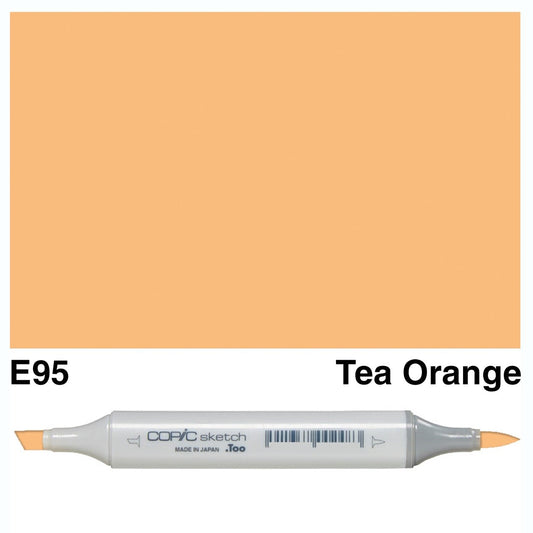 Copic Sketch E95 Tea Orange - theartshop.com.au