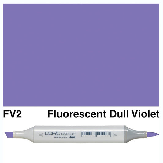 Copic Sketch FV2 Fluorescent Dull Violet - theartshop.com.au