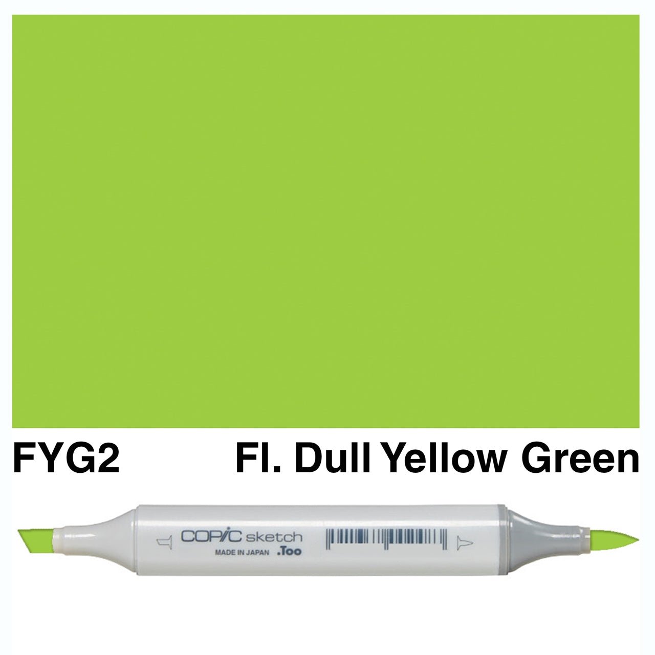 Copic Sketch FYG2 Fluorescent Dull Yellow Green - theartshop.com.au