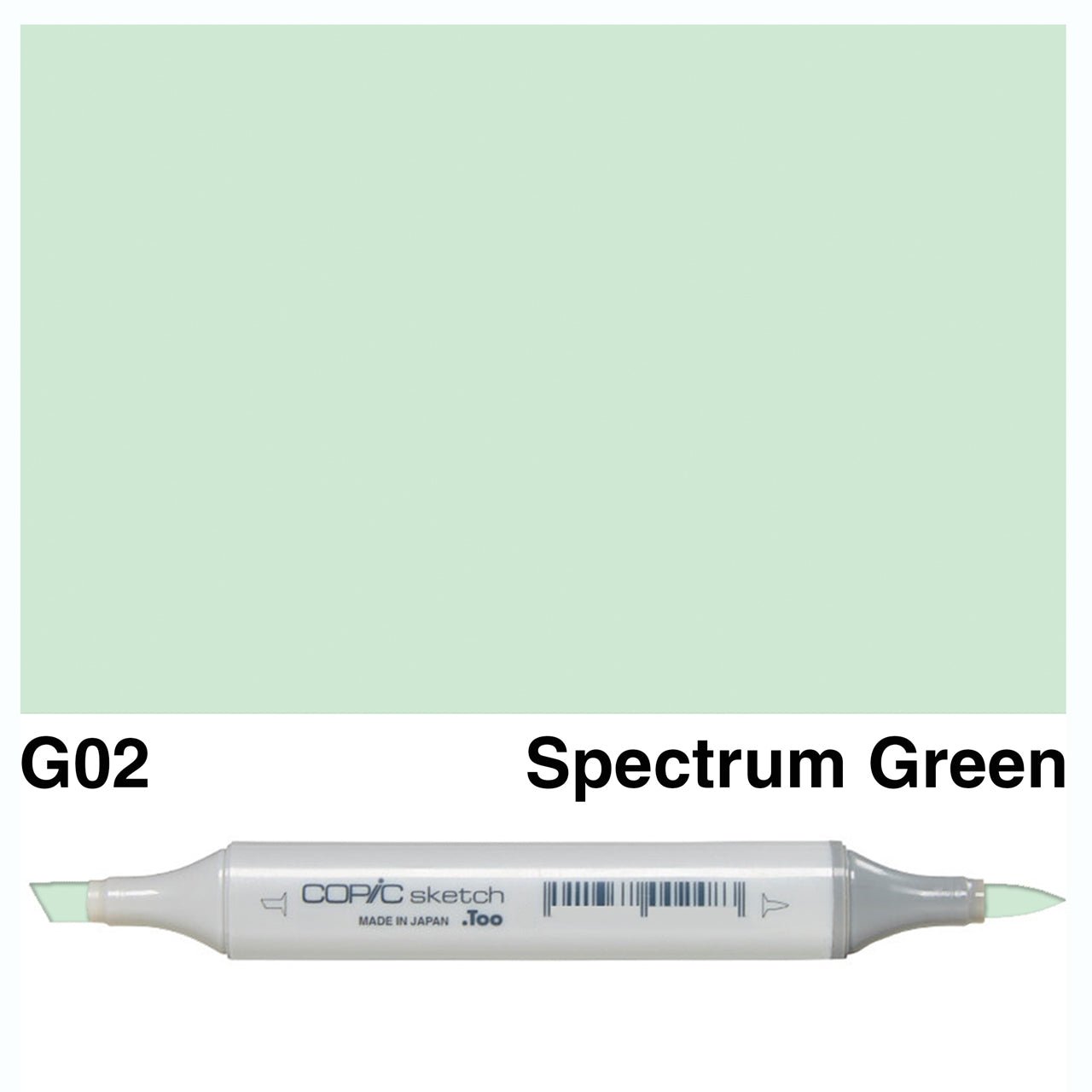 Copic Sketch G02 Spectrum Green - theartshop.com.au