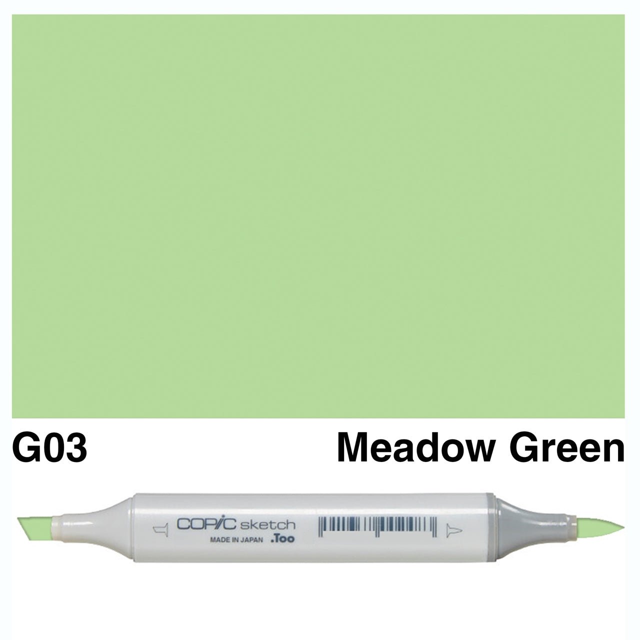 Copic Sketch G03 Meadow Green - theartshop.com.au