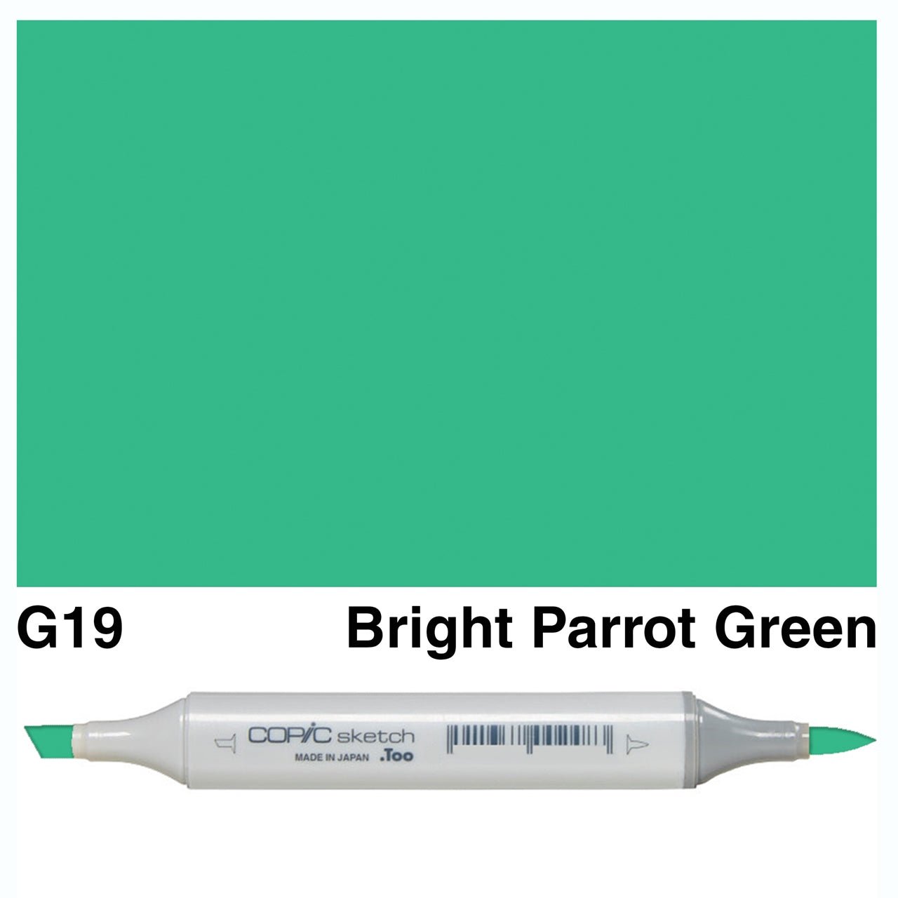 Copic Sketch G19 Bright Parrot Green - theartshop.com.au