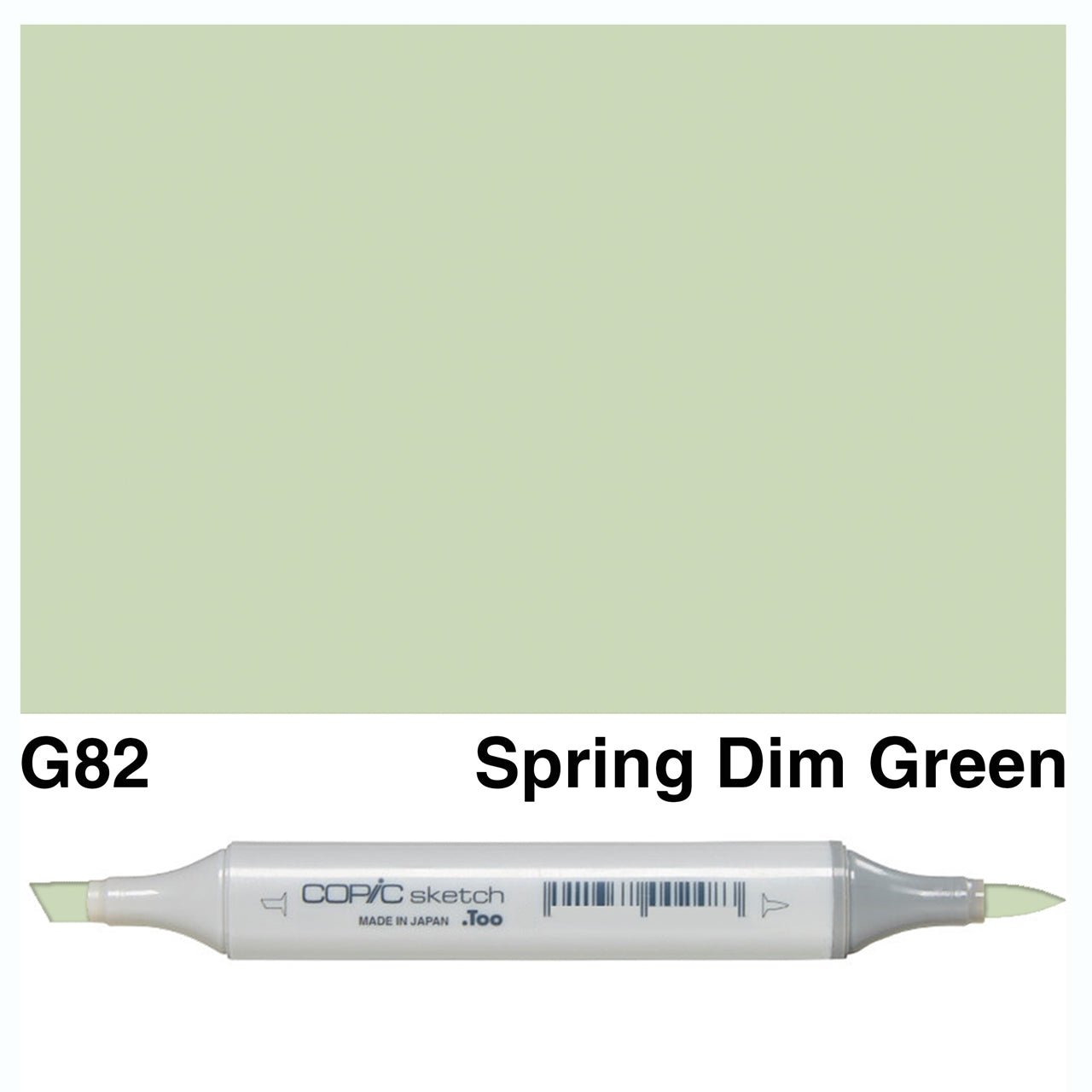 Copic Sketch G82 Spring Dim Green - theartshop.com.au