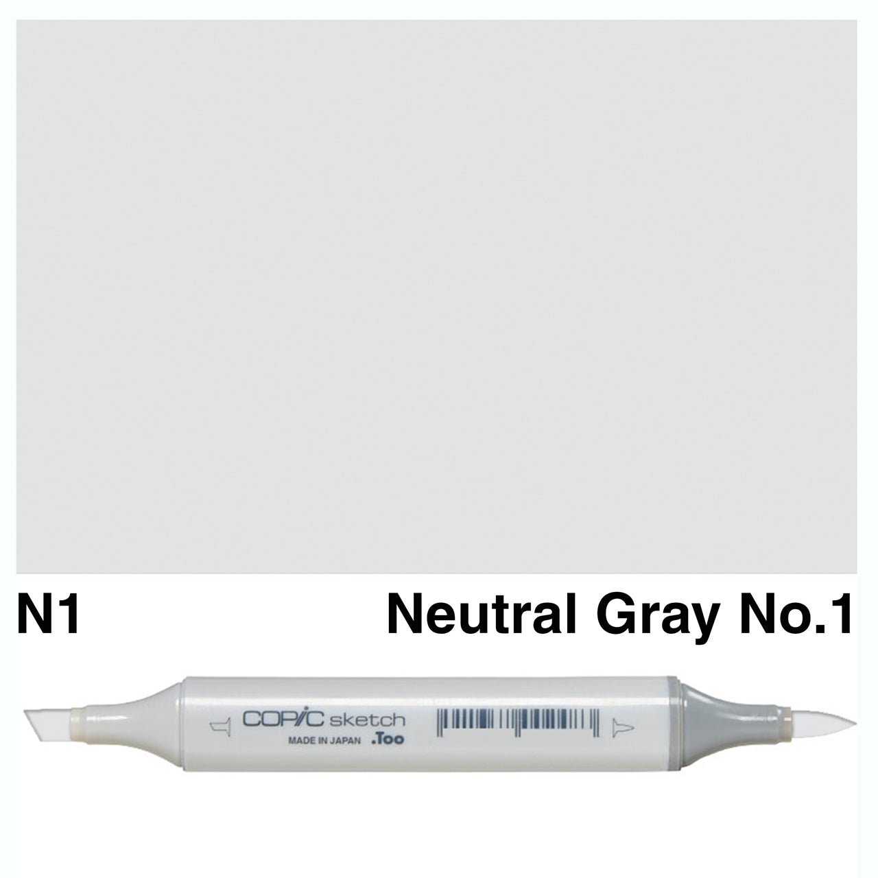 Copic Sketch N1 Neutral Gray No.1 - theartshop.com.au