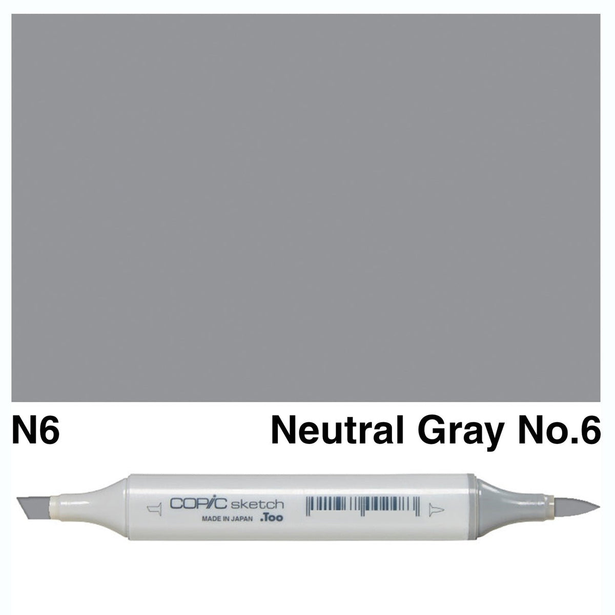 Copic Sketch N6 Neutral Gray No.6 - theartshop.com.au