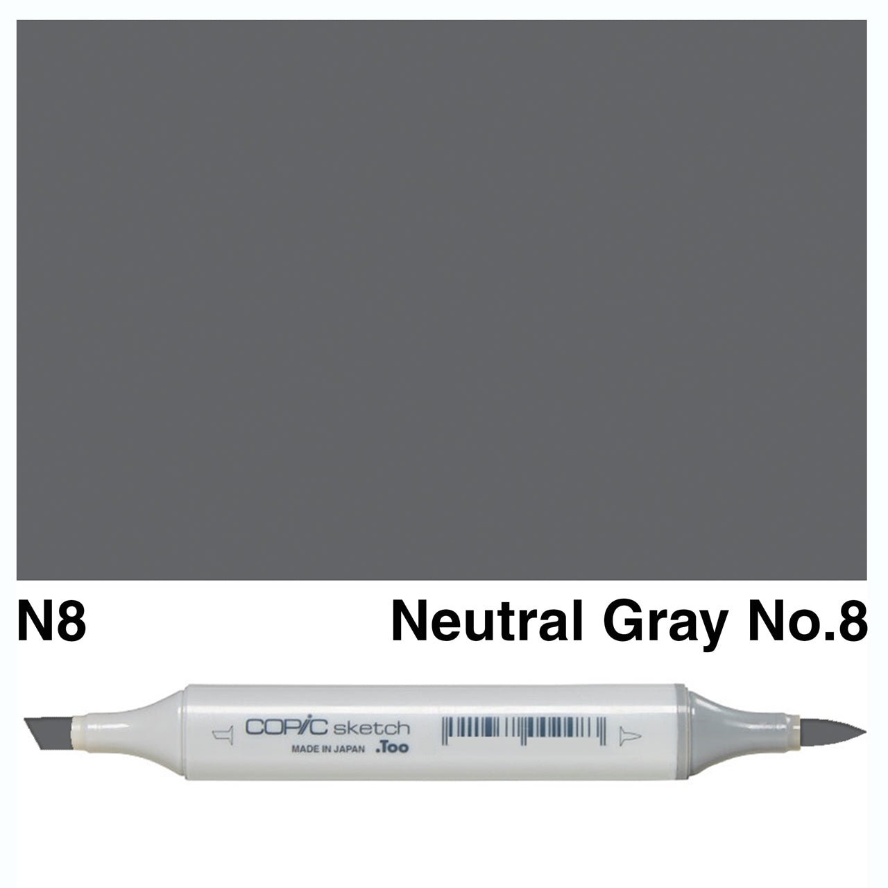 Copic Sketch N8 Neutral Gray No.8 - theartshop.com.au