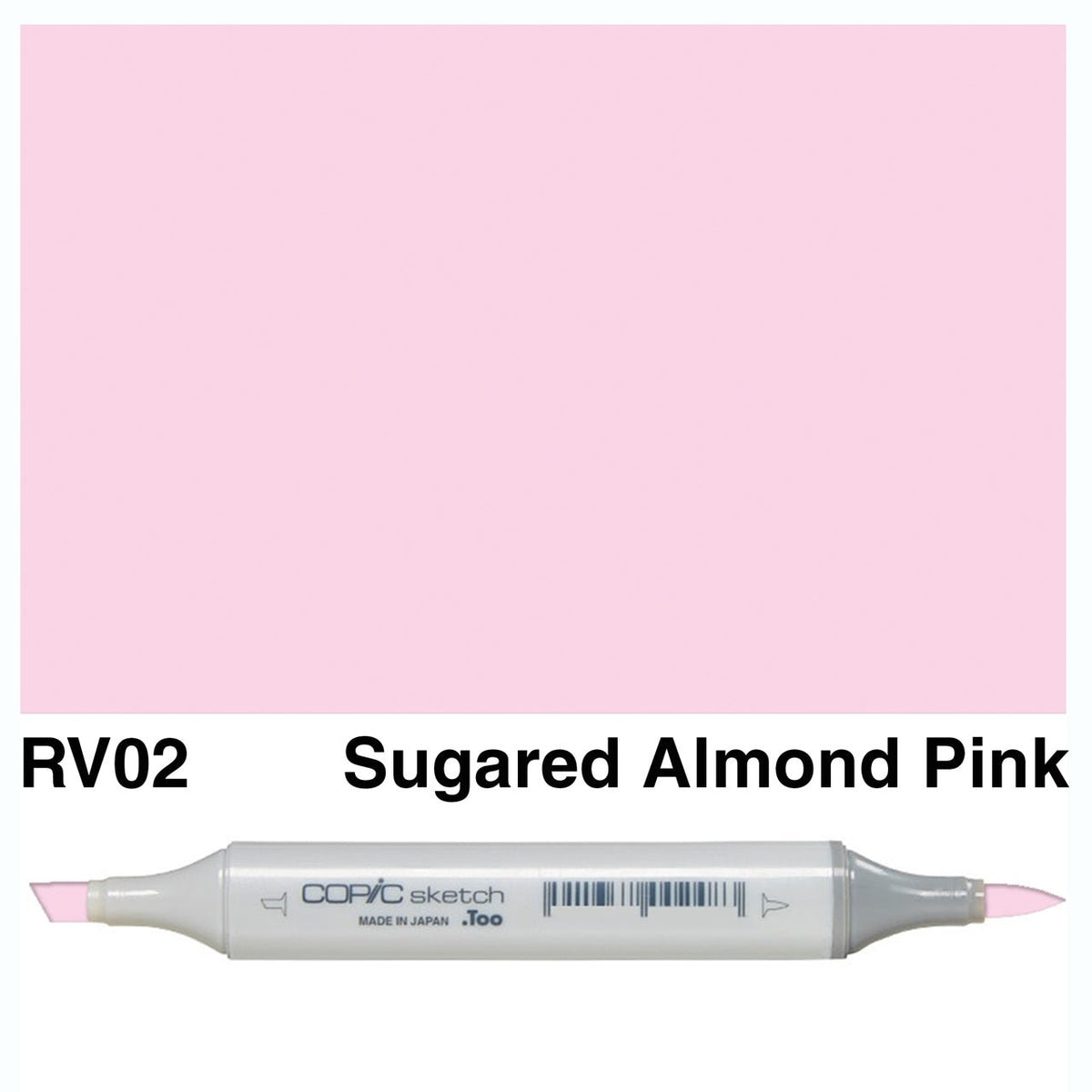 Copic Sketch RV02 Sugared Almond Pink - theartshop.com.au