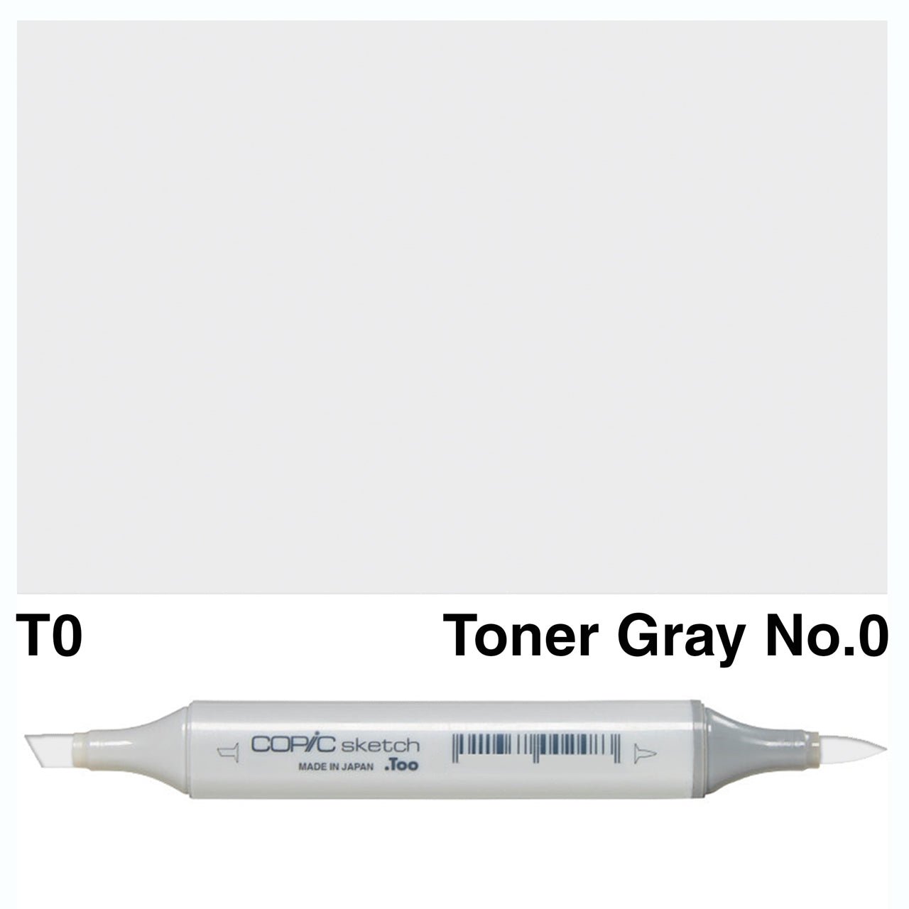 Copic Sketch T0 Toner Gray No.0 - theartshop.com.au