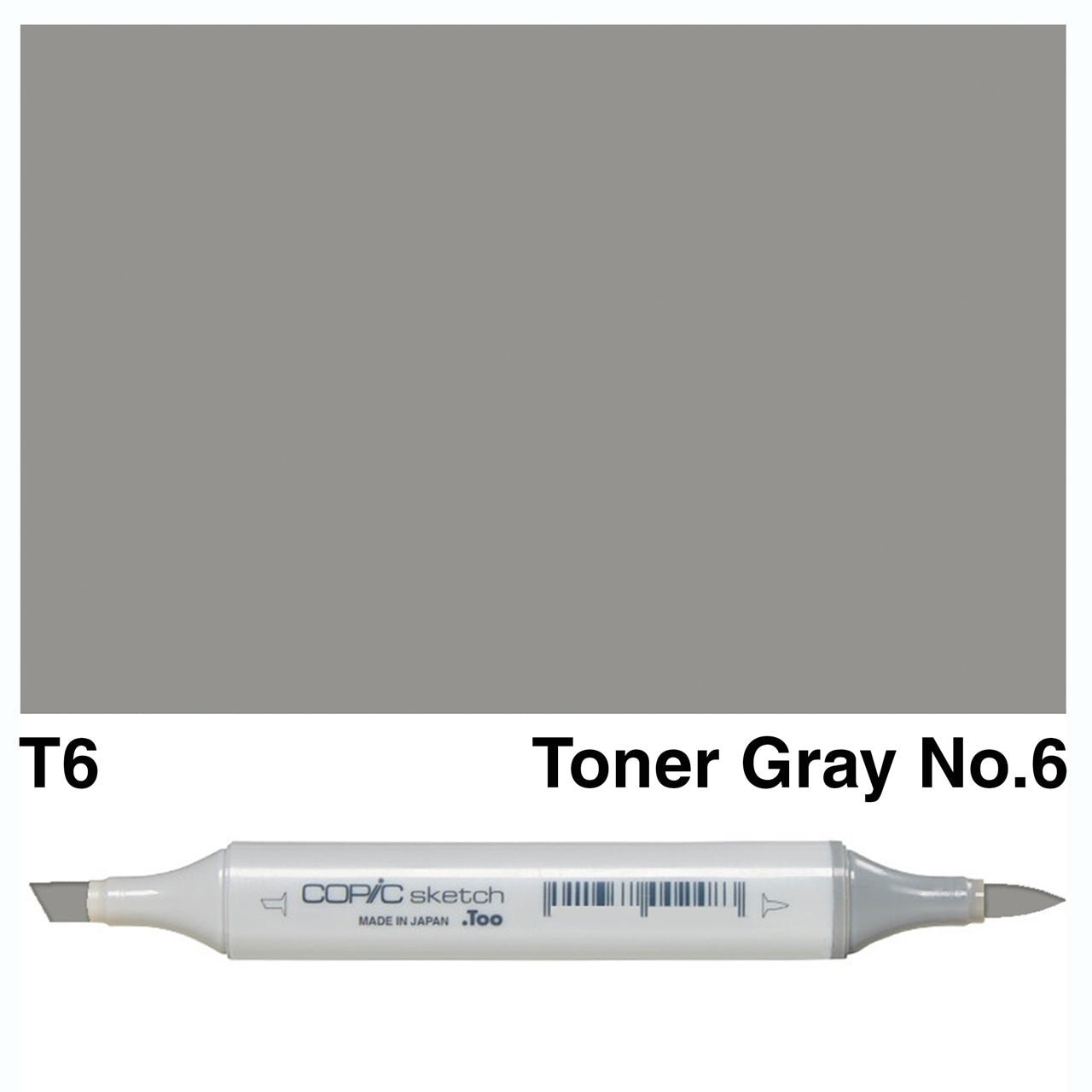 Copic Sketch T6 Toner Gray No.6 - theartshop.com.au