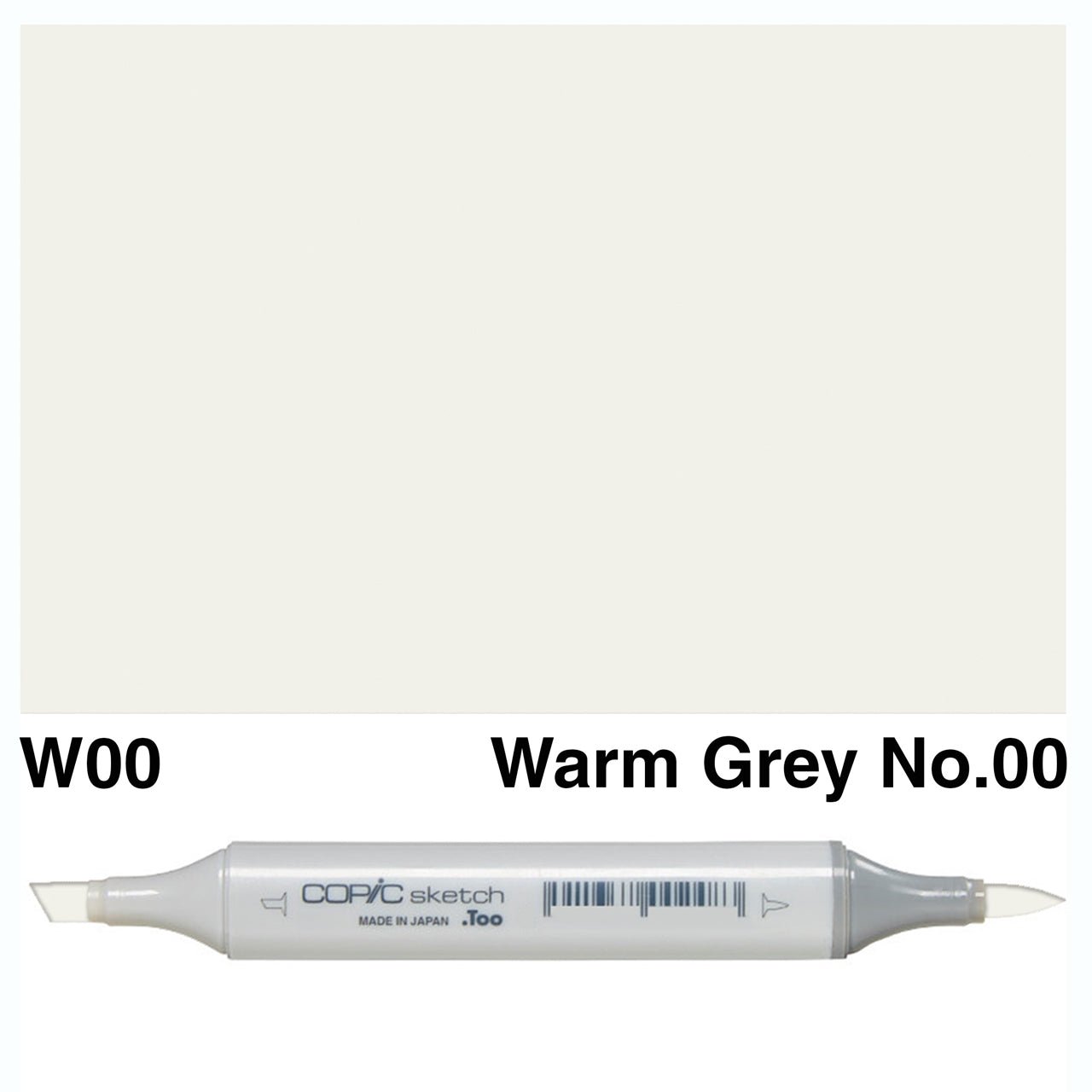 Copic Sketch W00 Warm Gray No.00 - theartshop.com.au