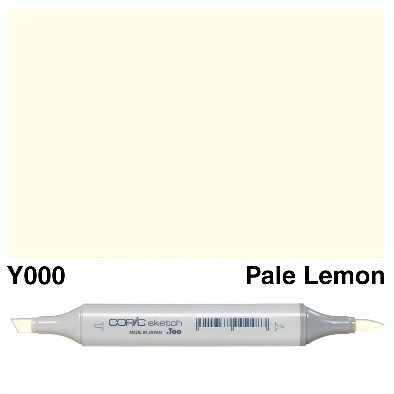 Copic Sketch Y000 Pale Lemon - theartshop.com.au