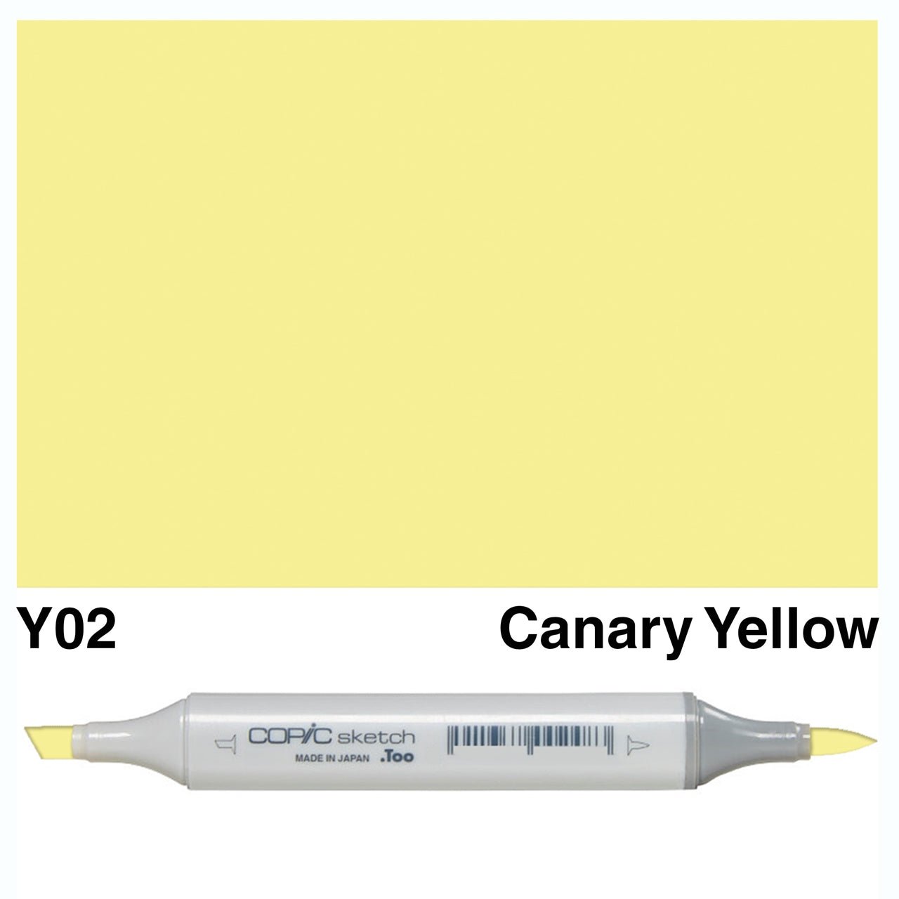 Copic Sketch Y02 Canary Yellow - theartshop.com.au