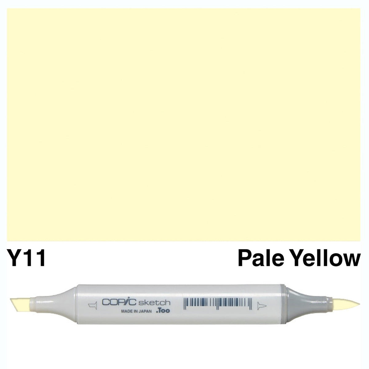 Copic Sketch Y11 Pale Yellow - theartshop.com.au