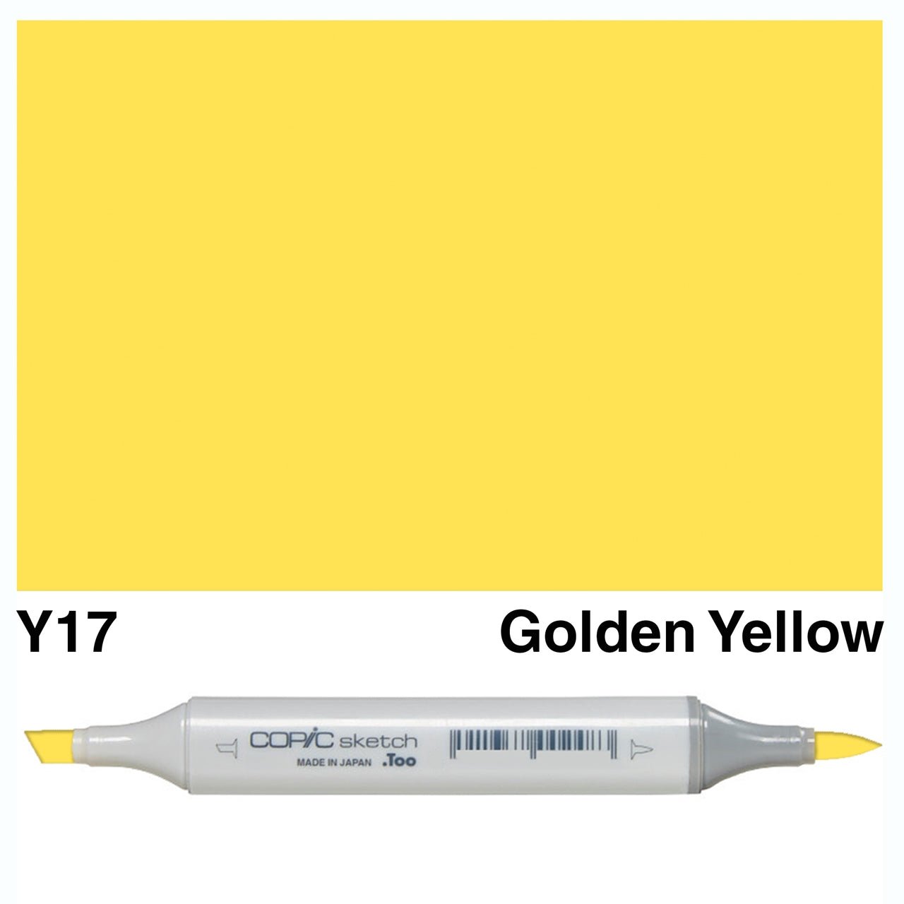 Copic Sketch Y17 Golden Yellow - theartshop.com.au