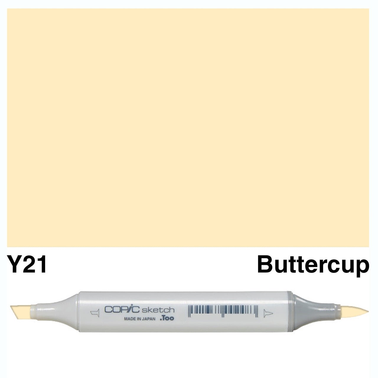 Copic Sketch Y21 Buttercup Yellow - theartshop.com.au