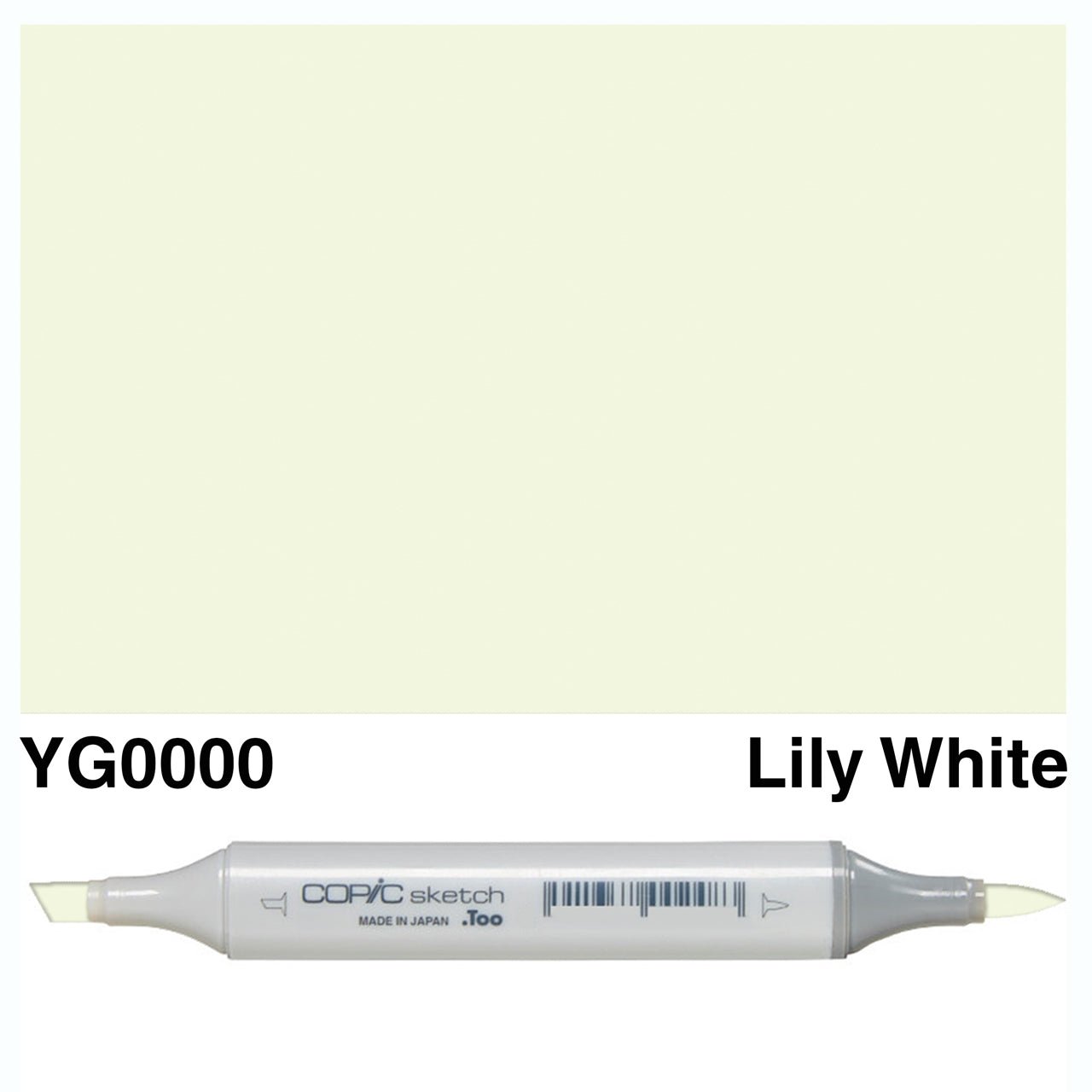 Copic Sketch YG0000 Lily White - theartshop.com.au