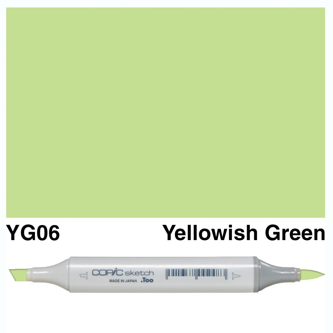 Copic Sketch YG06 Yellowish Green - theartshop.com.au