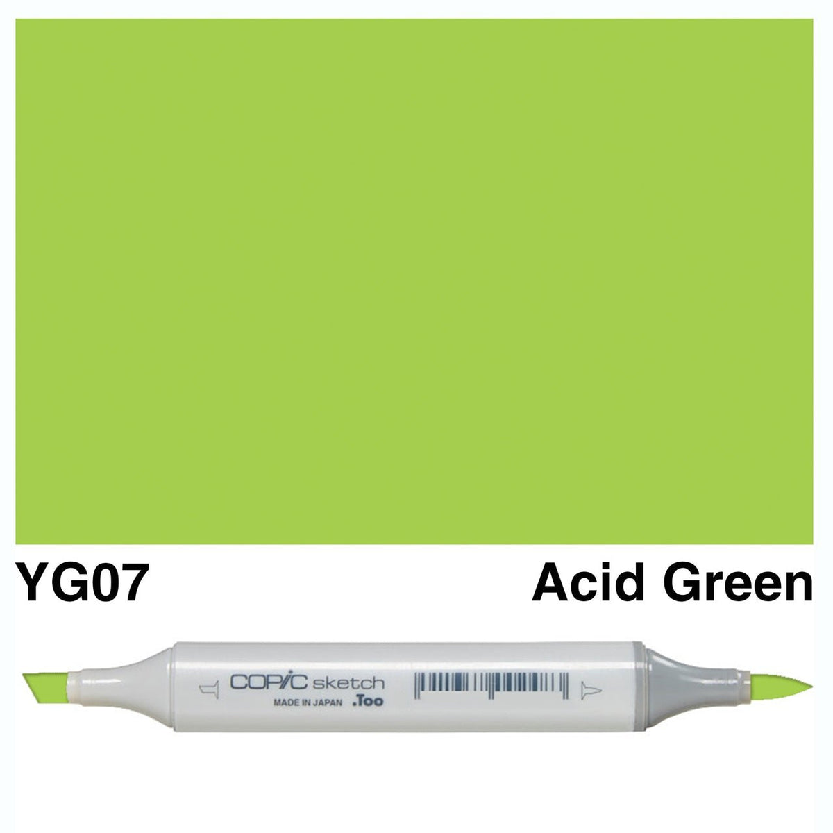 Copic Sketch YG07 Acid Green - theartshop.com.au