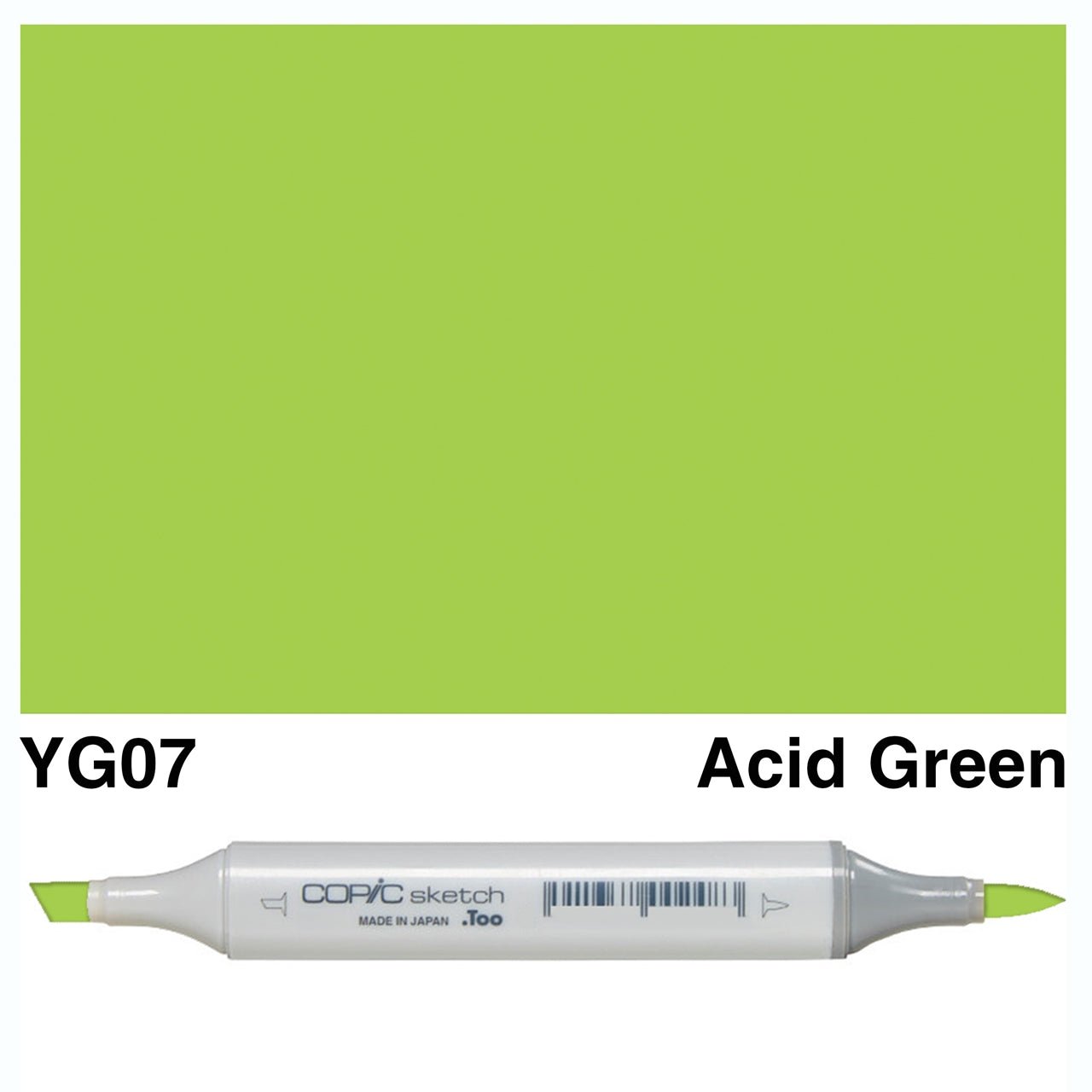 Copic Sketch YG07 Acid Green - theartshop.com.au