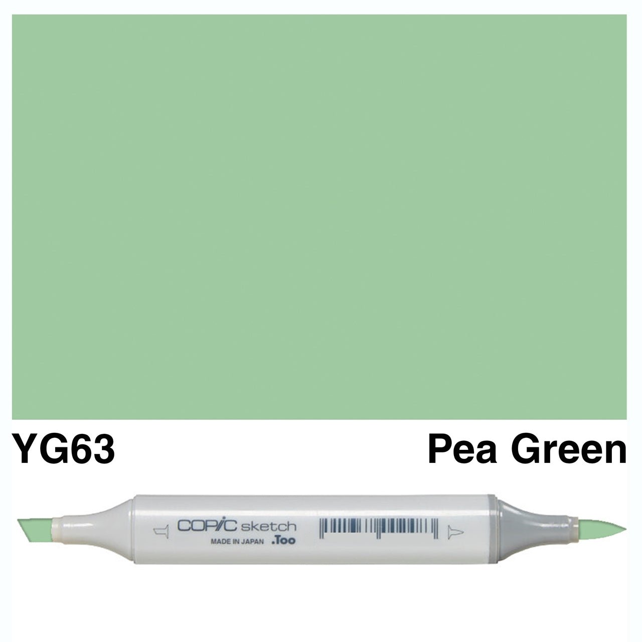 Copic Sketch YG63 Pea Green - theartshop.com.au