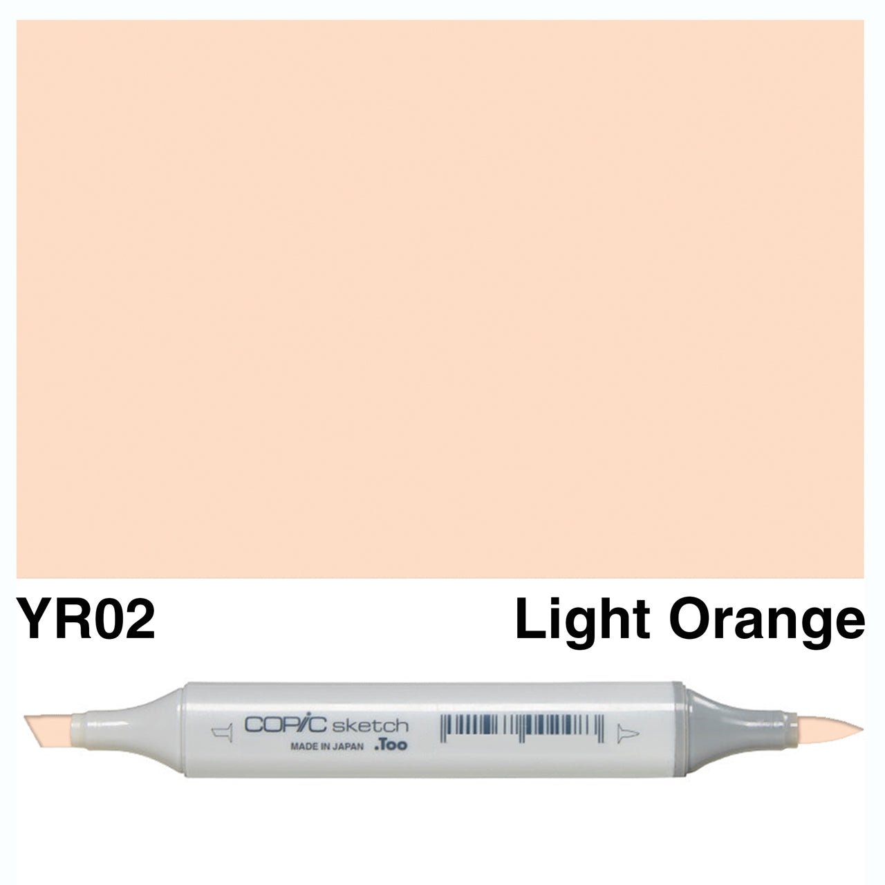 Copic Sketch YR02 Light Orange - theartshop.com.au