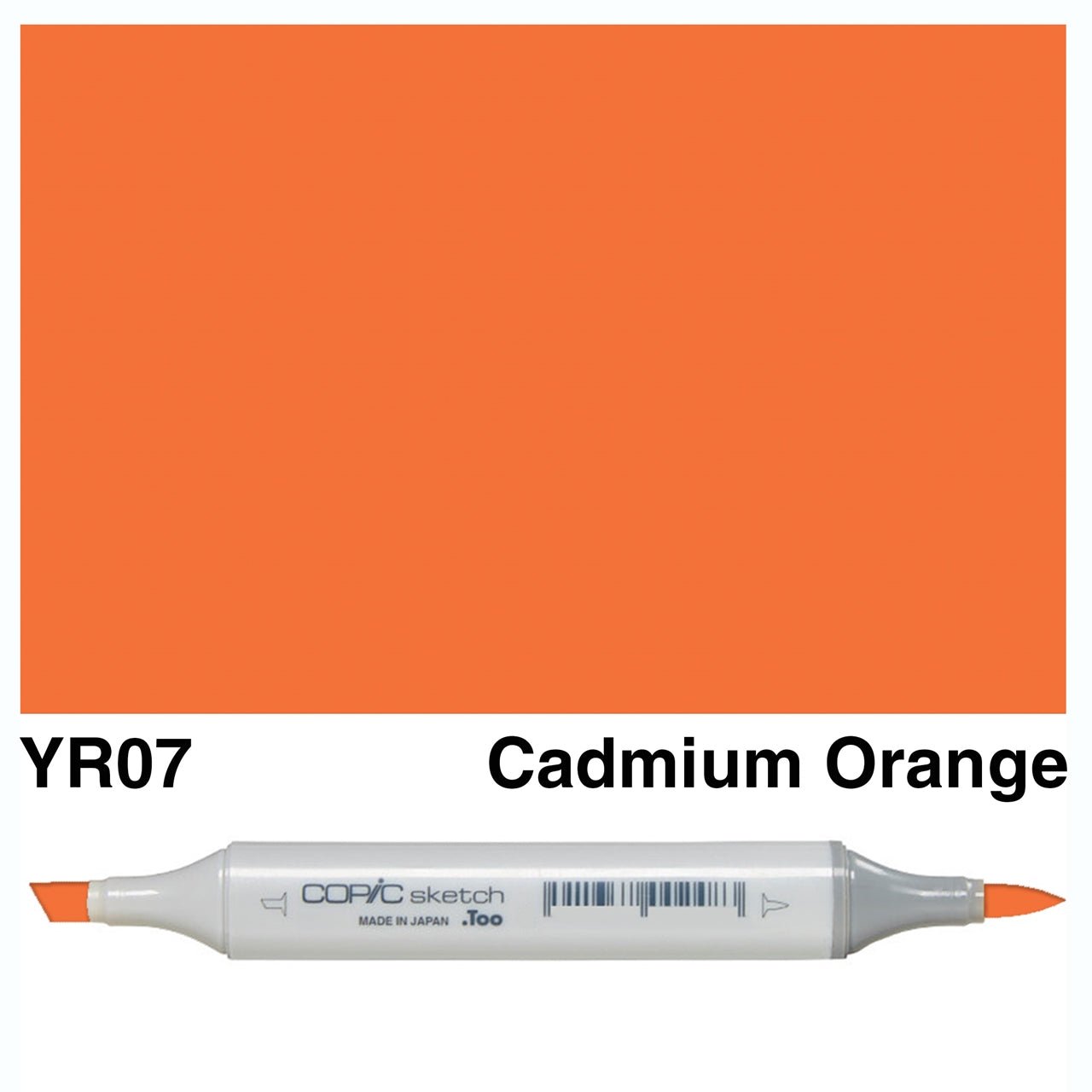 Copic Sketch YR07 Cadmium Orange - theartshop.com.au