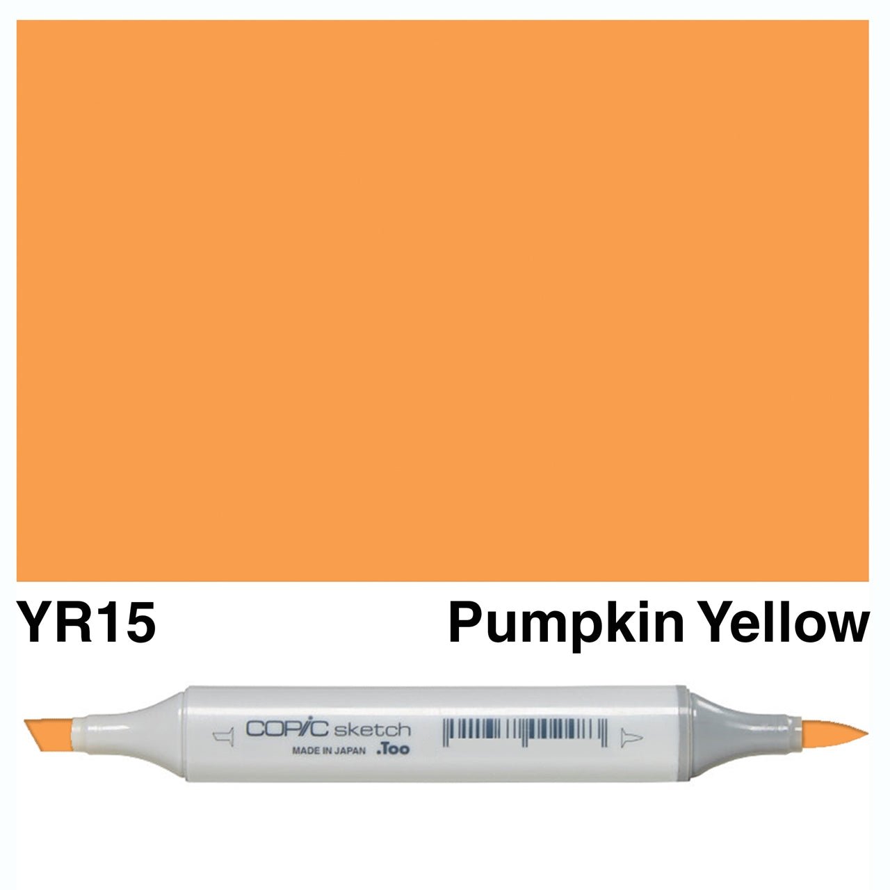 Copic Sketch YR15 Pumpkin Yellow - theartshop.com.au