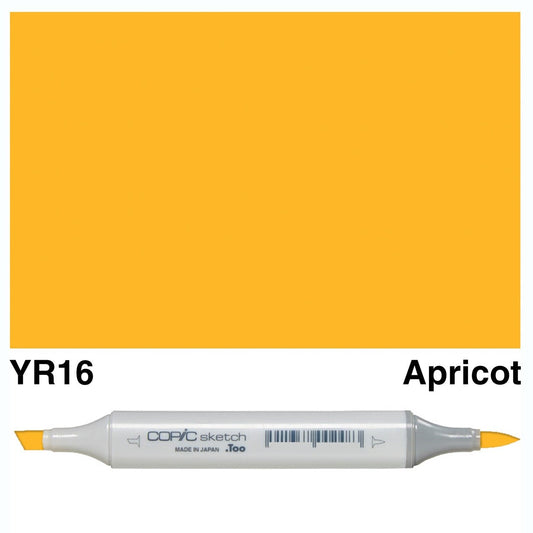 Copic Sketch YR16 Apricot - theartshop.com.au
