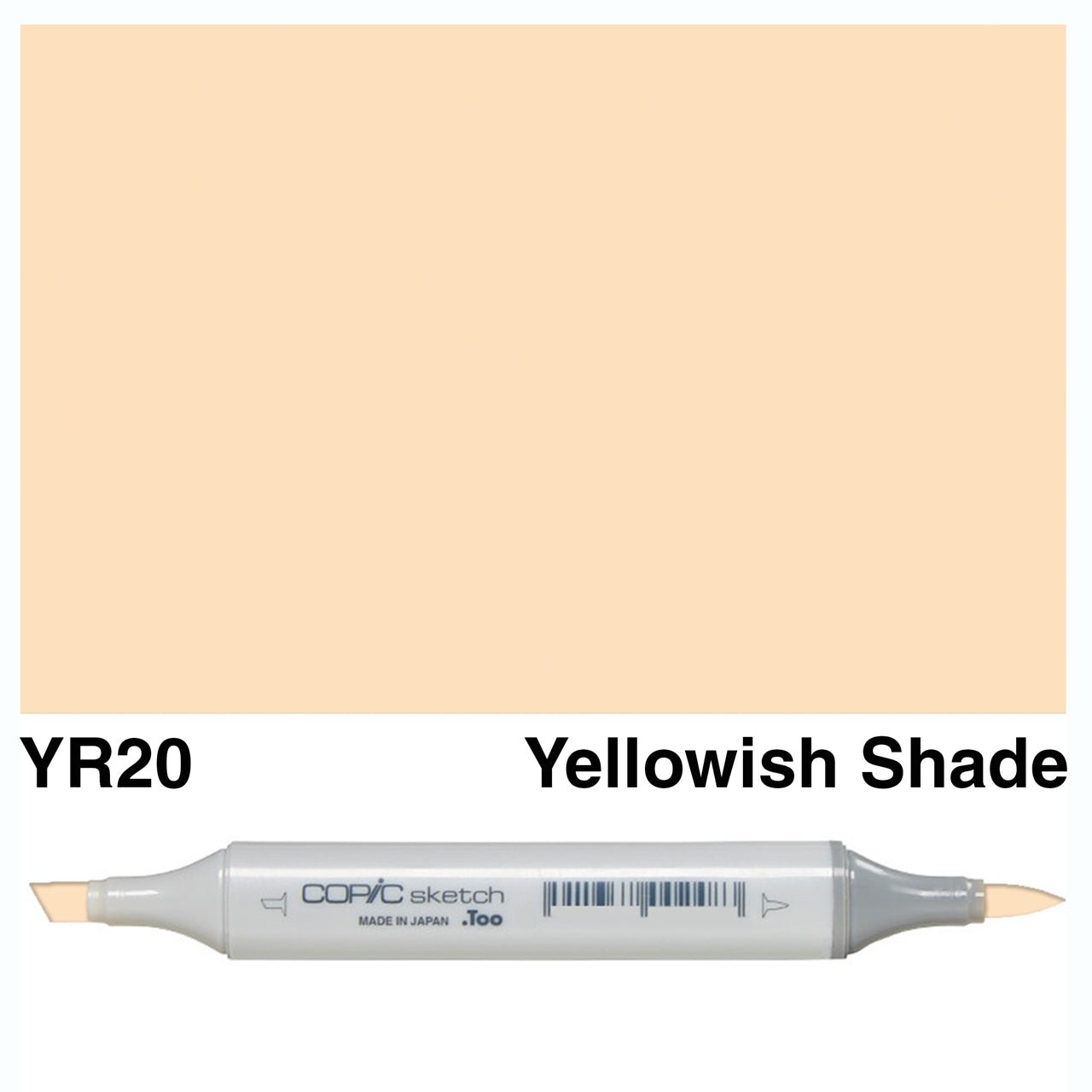 Copic Sketch YR20 Yellowish Shade - theartshop.com.au