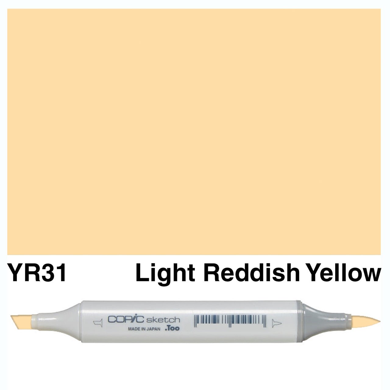 Copic Sketch YR31 Light Reddish Yellow - theartshop.com.au