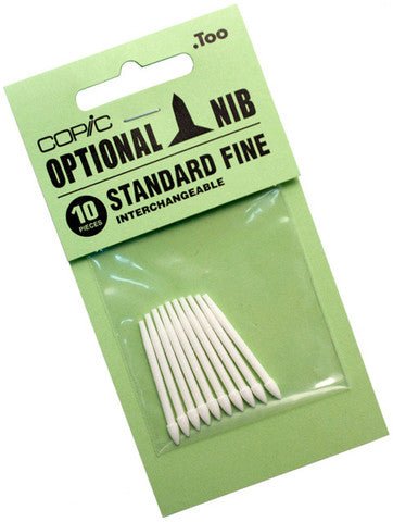 Copic Spare Nib - Standard Fine Pkt 10 - theartshop.com.au