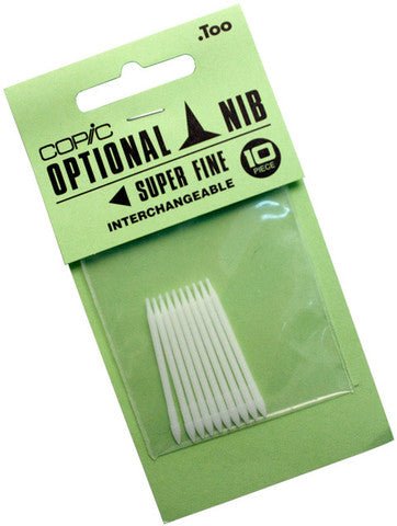 Copic Spare Nib - Super Fine Pkt 10 - theartshop.com.au