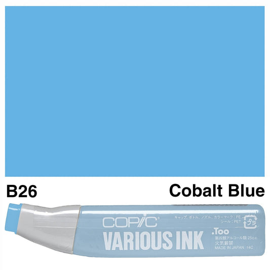Copic Various Ink B26 Cobalt Blue - theartshop.com.au