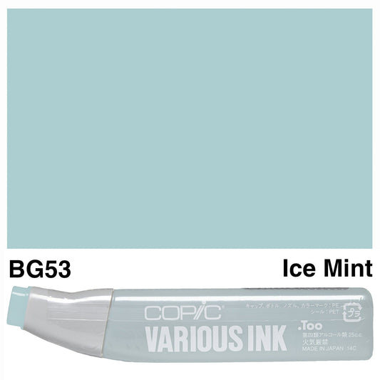 Copic Various Ink BG53 Ice Mint - theartshop.com.au