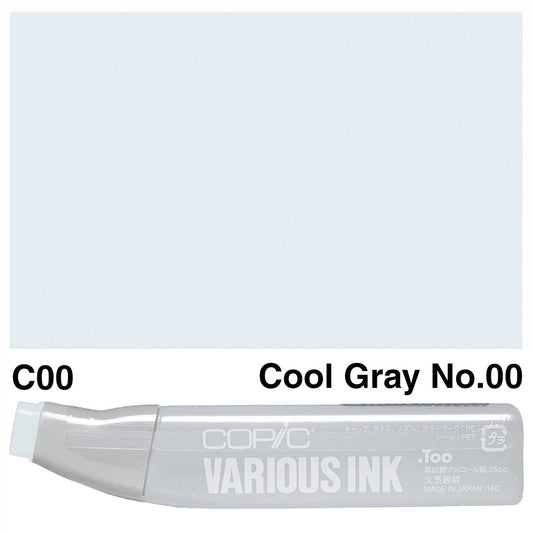 Copic Various Ink C00 Cool Gray No.00 - theartshop.com.au
