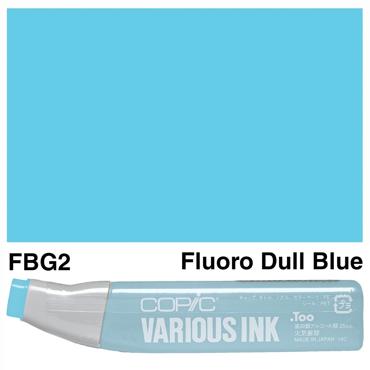 Copic Various Ink FBG2 Fluorescent Dull Blue Green - theartshop.com.au