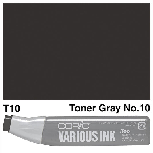 Copic Various Ink T10 Toner Gray No.10 - theartshop.com.au