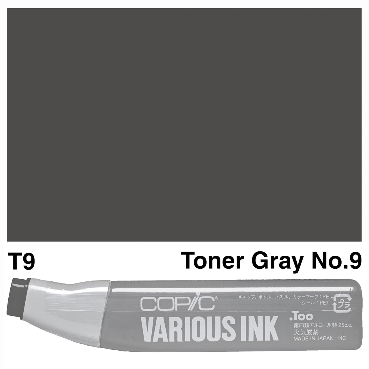 Copic Various Ink T9 Toner Gray No.9 - theartshop.com.au