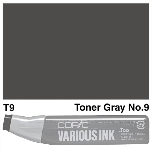 Copic Various Ink T9 Toner Gray No.9 - theartshop.com.au