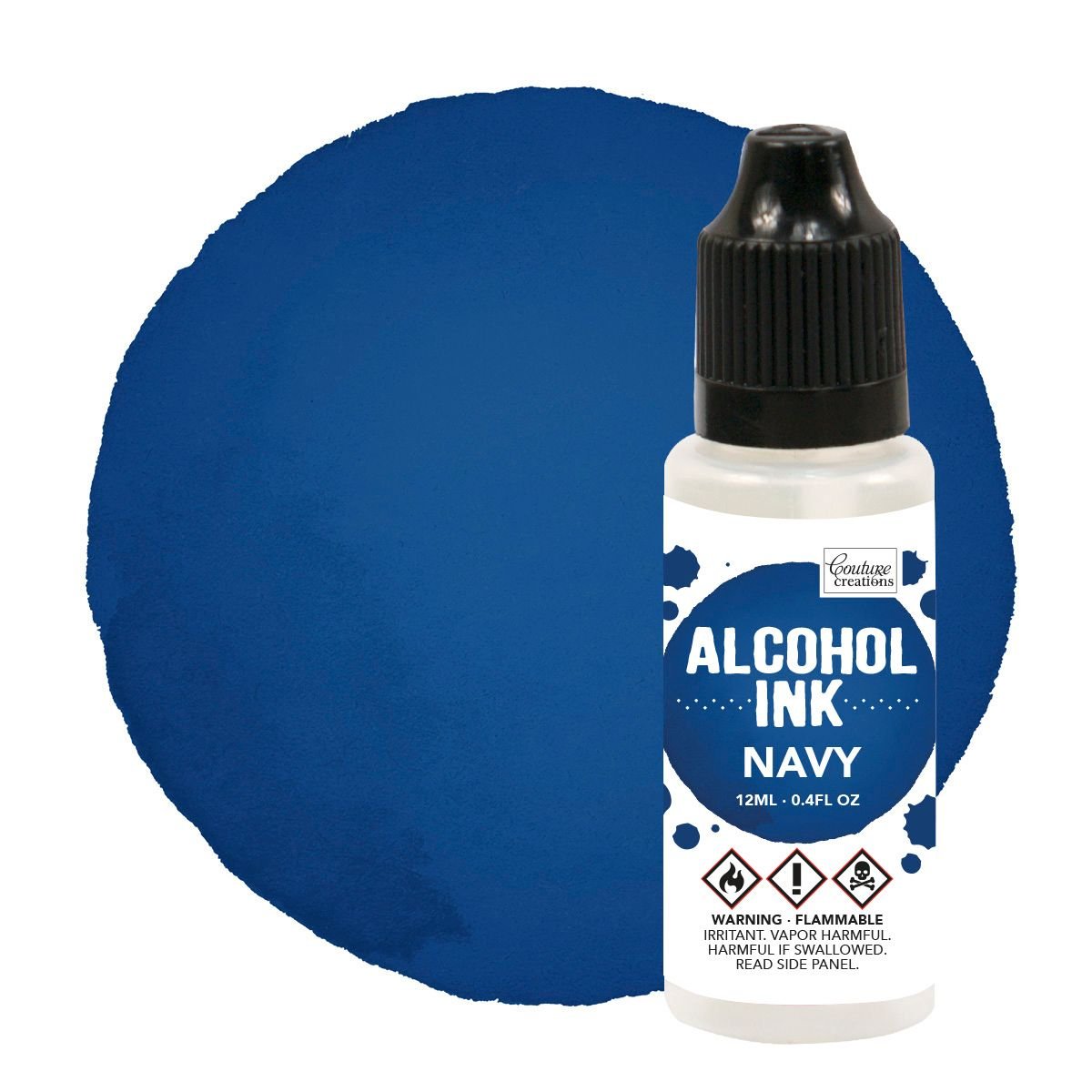 Couture Creation Alcohol Ink 12ml Navy - theartshop.com.au