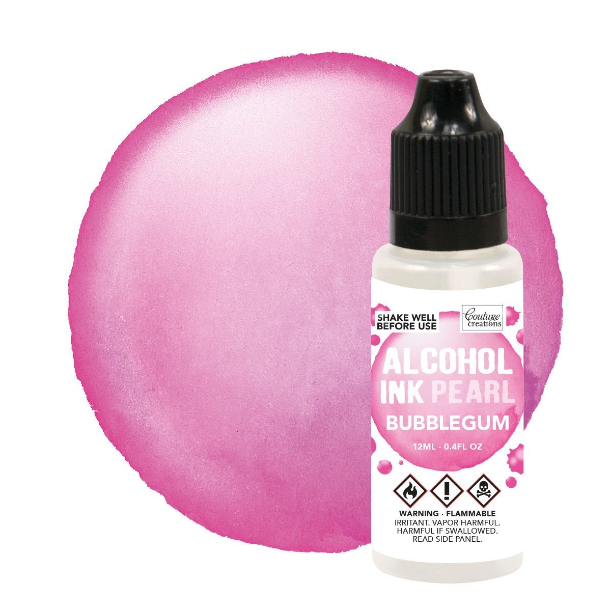 Couture Creation Alcohol Ink 12ml Pearl Bubblegum - theartshop.com.au