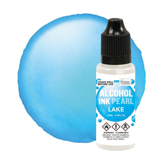 Couture Creation Alcohol Ink 12ml Pearl Lake - theartshop.com.au
