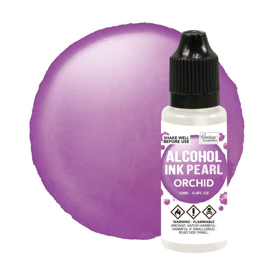 Couture Creation Alcohol Ink 12ml Pearl Orchid - theartshop.com.au