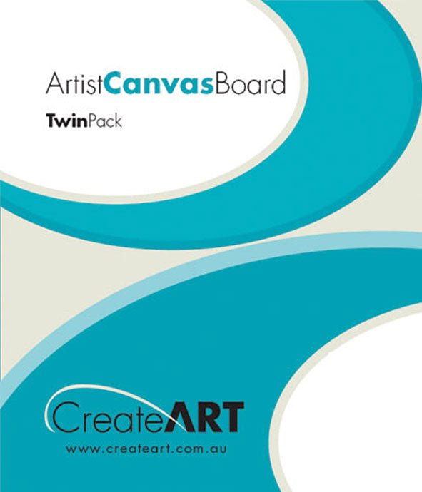 CreateArt Artists Board Twin 12 x 12" - theartshop.com.au