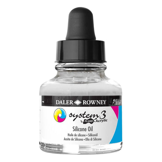 Daler System 3 Silicone Oil Drops 29.5ml - theartshop.com.au