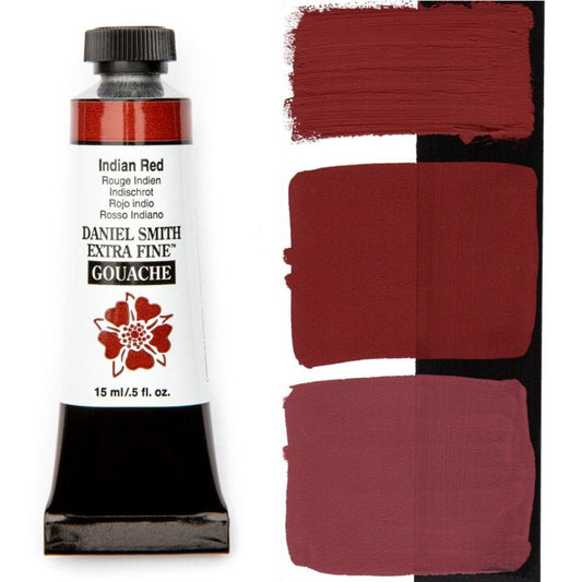 Daniel Smith Gouache 15ml Indian Red - theartshop.com.au