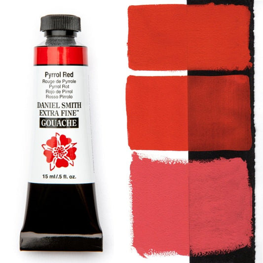 Daniel Smith Gouache 15ml Pyrrol Red - theartshop.com.au