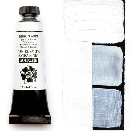 Daniel Smith Gouache 15ml Titanium White - theartshop.com.au
