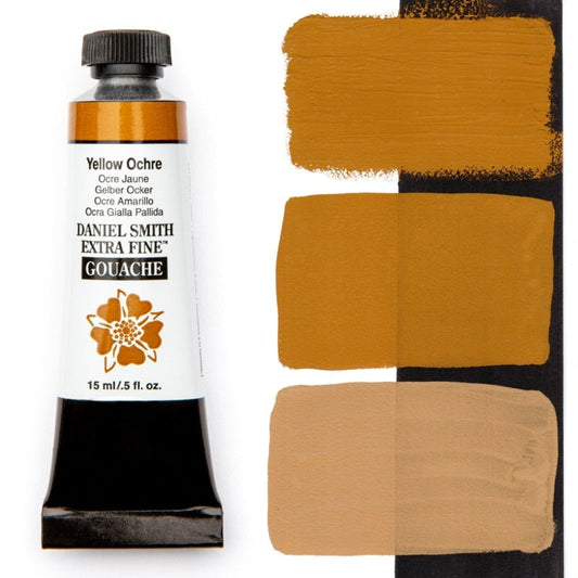 Daniel Smith Gouache 15ml Yellow Ochre - theartshop.com.au